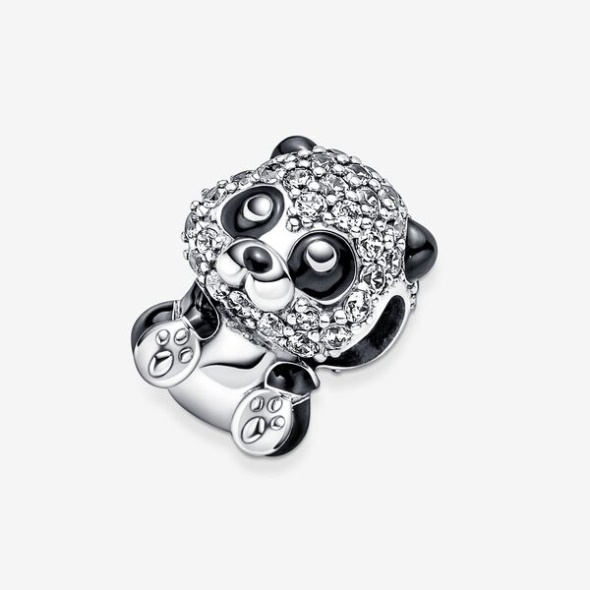 Sparkling Cute Panda Charm Pandora Australia
