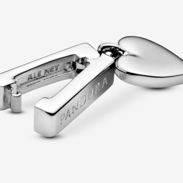 Heart Dangle Clip Charm Pandora Australia Sterling Silver