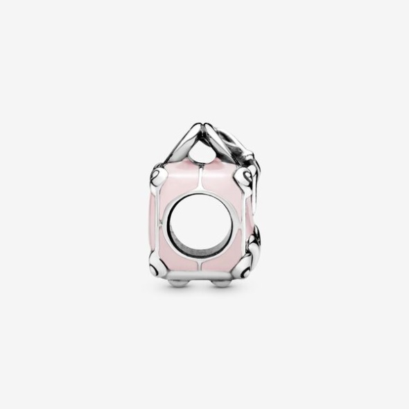 Pink Travel Bag Charm Pandora Australia
