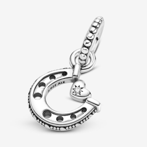 Good Luck Horseshoe Dangle Charm Pandora Australia