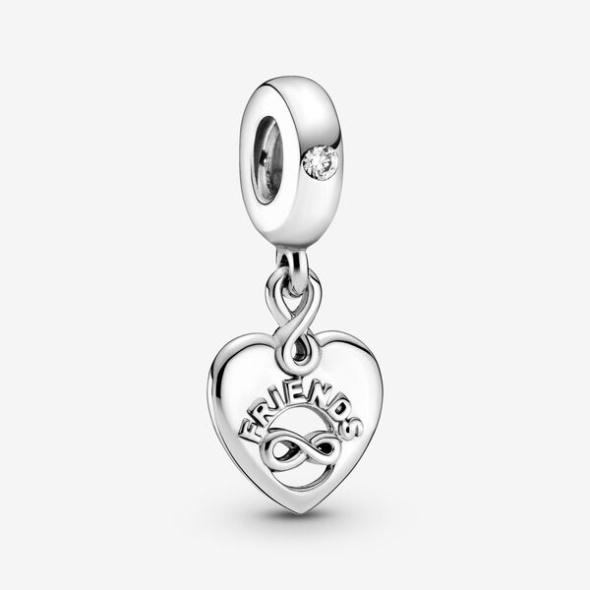 Friends Forever Heart Dangle Charm Pandora Australia