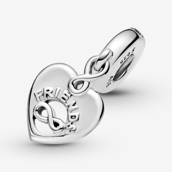 Friends Forever Heart Dangle Charm Pandora Australia
