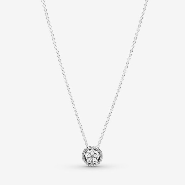 Sparkling Snowflake Collier Necklace Pandora Australia