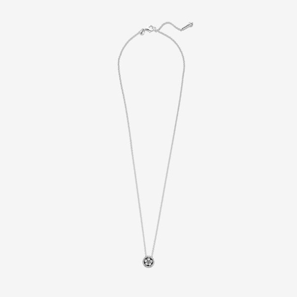 Sparkling Snowflake Collier Necklace Pandora Australia