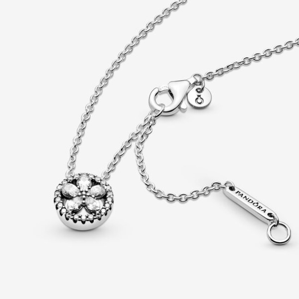 Sparkling Snowflake Collier Necklace Pandora Australia
