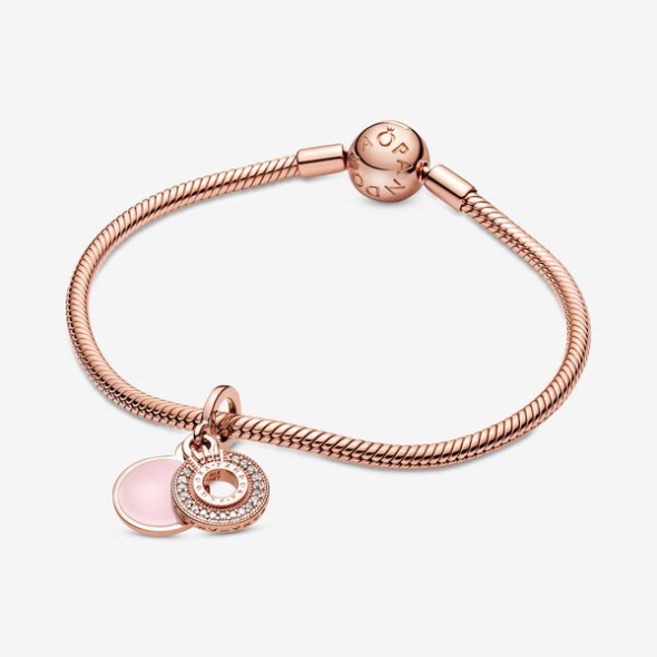 Sparkling Pave Crown O Dangle Charm Pandora Australia