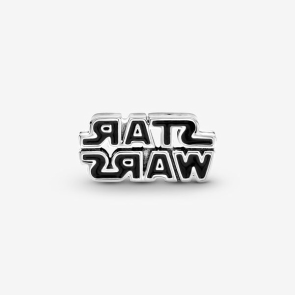 Star Wars Silver 3D Logo Charm-Final Sale Pandora Australia