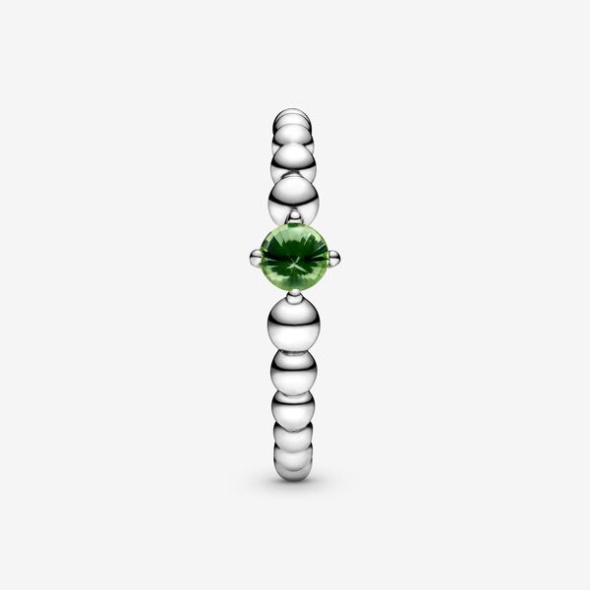 August Spring Green Beaded Ring Pandora Australia