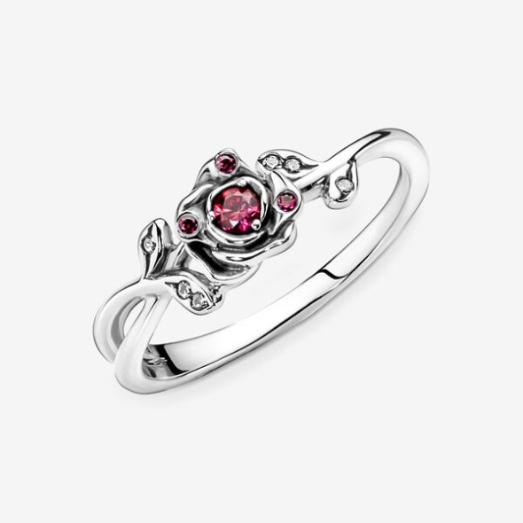 Disney Beauty And The Beast Rose Ring Pandora Australia