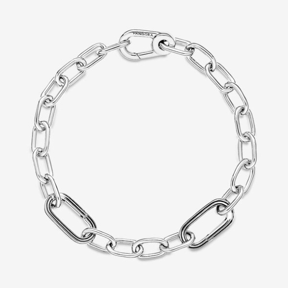 Pandora Australia Me Link Chain Bracelet Sterling Silver