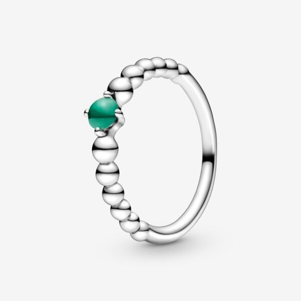 May Rainforest Green Beaded Ring Pandora Australia