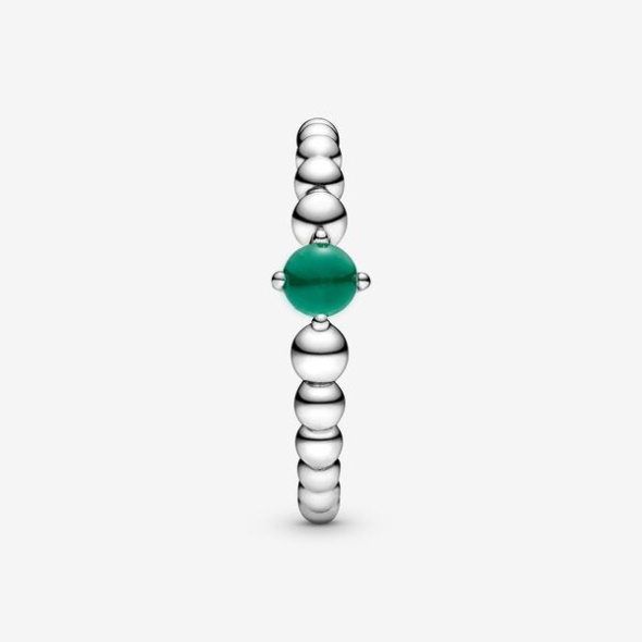 May Rainforest Green Beaded Ring Pandora Australia