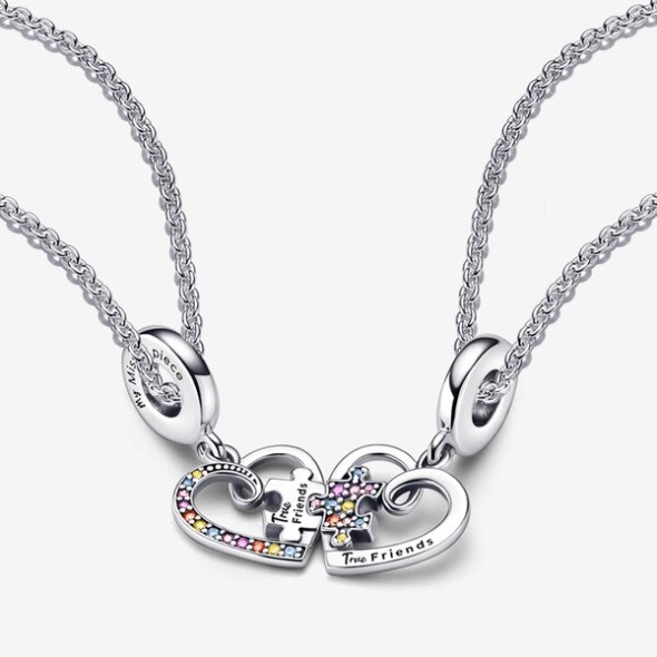 True Friends Splittable Friendship Necklace Set Pandora Australia