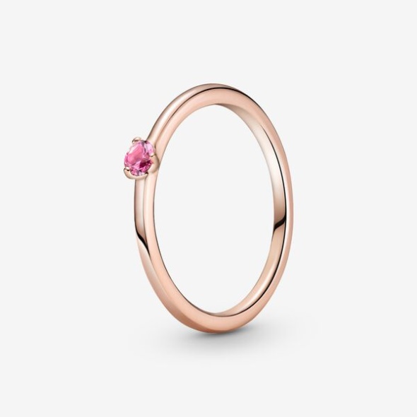 Pink Solitaire Ring Pandora Australia