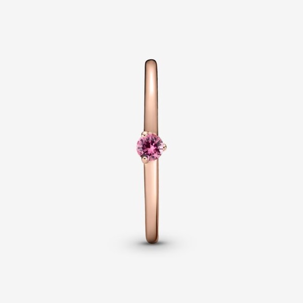 Pink Solitaire Ring Pandora Australia
