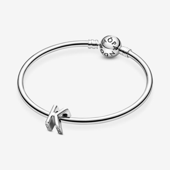 Letter K Alphabet Charm Pandora Australia