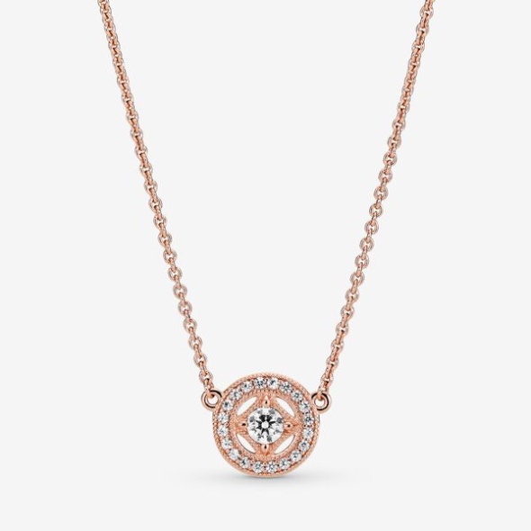 Vintage Circle Collier Necklace Pandora Australia