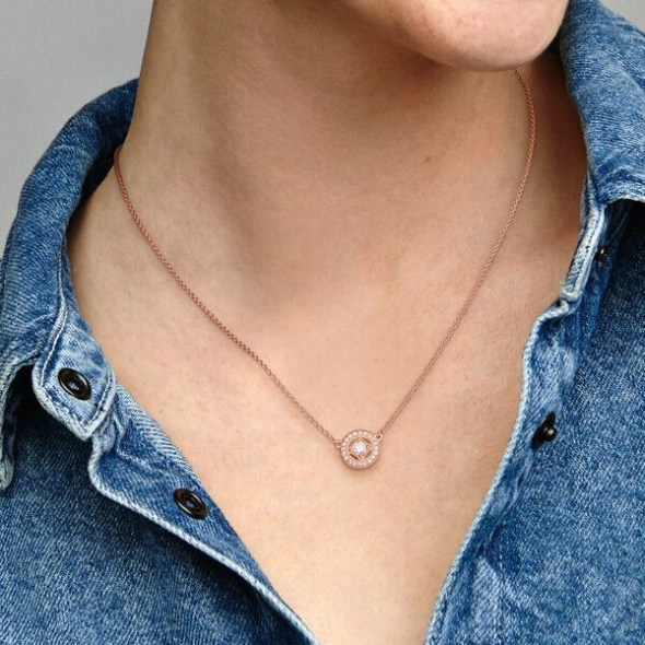 Vintage Circle Collier Necklace Pandora Australia