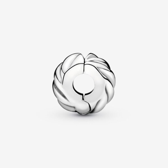 Polished Feathered Clip Charm Pandora Australia