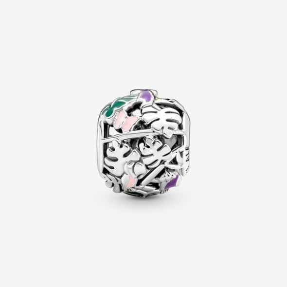 Jungle Creatures Leaves Charm Pandora Australia