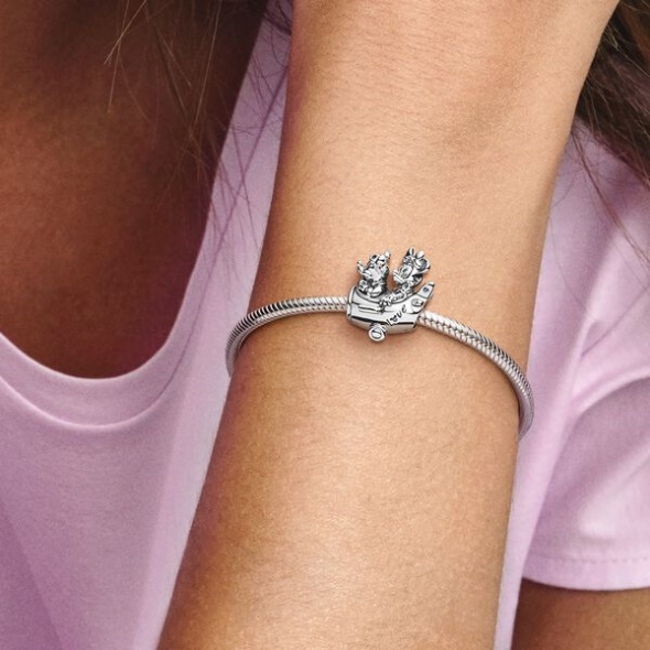 Disney Mickey Mouse Minnie Mouse Airplane Charm Pandora Australia