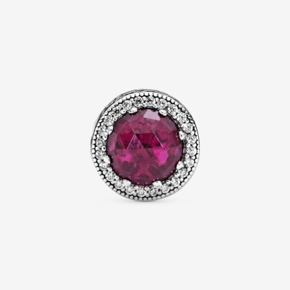 Sparkling Cerise Pink Charm Pandora Australia