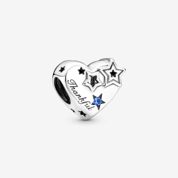 Thankful Heart Stars Charm Pandora Australia