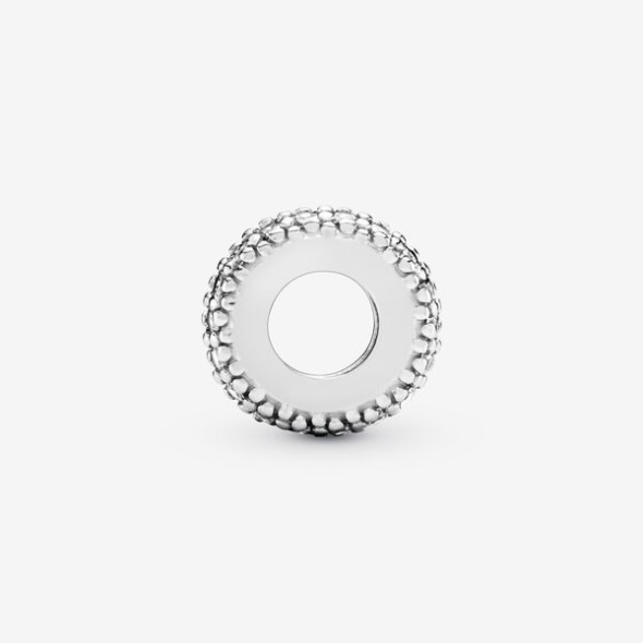 Clear Sparkle Spacer Charm Pandora Australia Sterling Silver