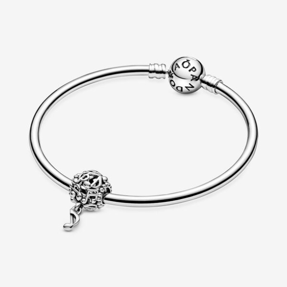 Openwork Music Notes Charm Pandora Australia