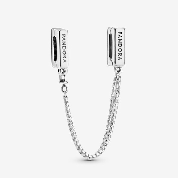 Safety Chain Clip Charm Pandora Australia Sterling Silver