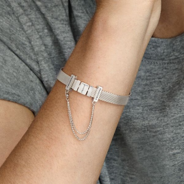 Safety Chain Clip Charm Pandora Australia Sterling Silver