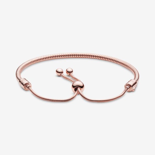 Pandora Australia Moments Snake Chain Slider Bracelet
