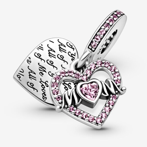 Heart Mom Dangle Charm Pandora Australia