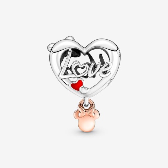 Disney Minnie Mouse Mom Heart Charm Pandora Australia