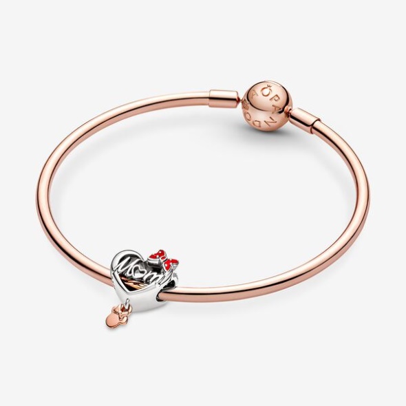 Disney Minnie Mouse Mom Heart Charm Pandora Australia