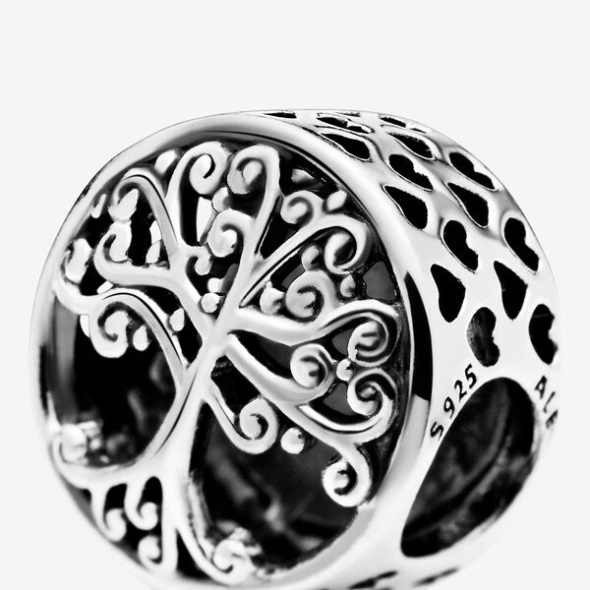 Openwork Family Roots Charm Pandora Australia Sterling Silver