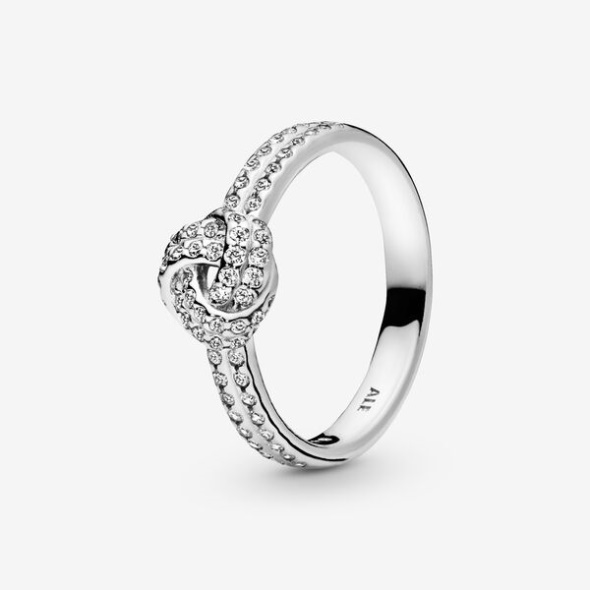 Shimmering Knot Ring-Final Sale Pandora Australia