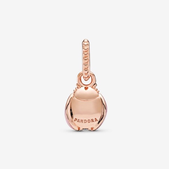 Pink Ladybird Pendant Pandora Australia