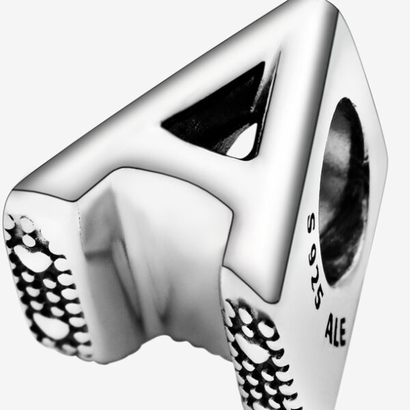 Letter A Alphabet Charm Pandora Australia