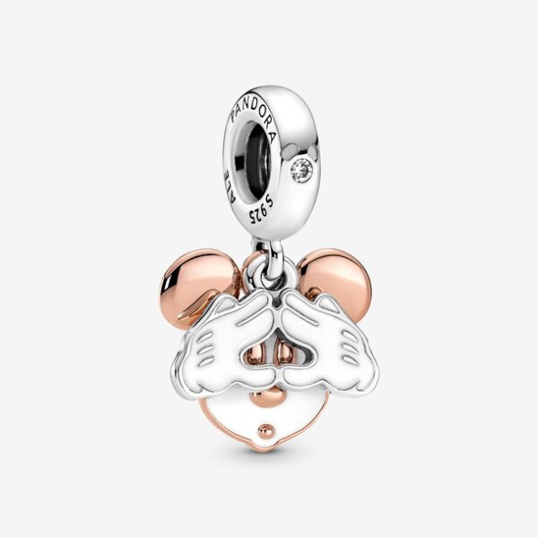 Disney Mickey Mouse Double Dangle Charm Pandora Australia