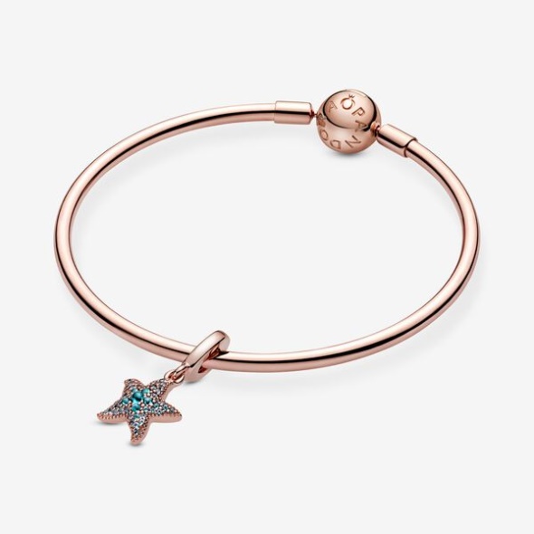 Sparkling Starfish Dangle Charm Pandora Australia