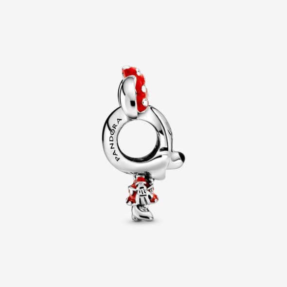 Disney Minnie Mouse Dotted Dress Bow Charm Pandora Australia