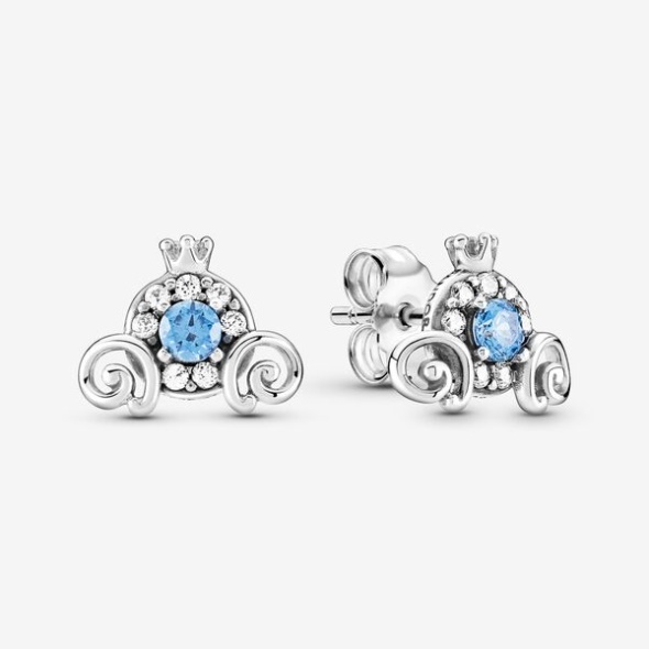 Disney Cinderella Pumpkin Coach Stud Earrings Pandora Australia