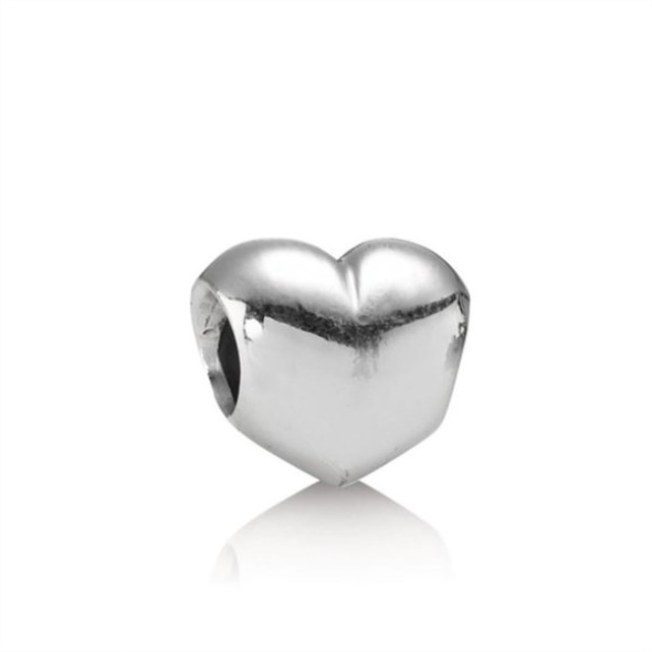 PANDORA Big Smooth Heart Charm
