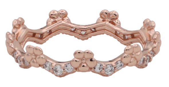 PANDORA Flower Crown Ring
