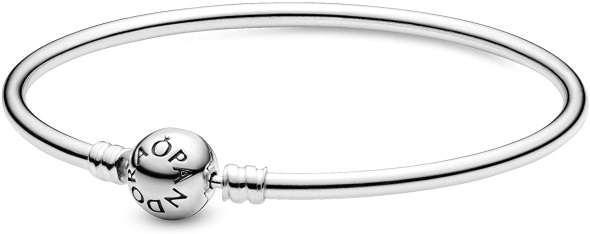 PANDORA Jewelry Bangle Charm Sterling Silver Bracelet