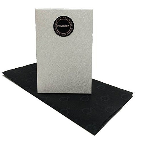 PANDORA Number 8 Dangle Charm Clear CZ