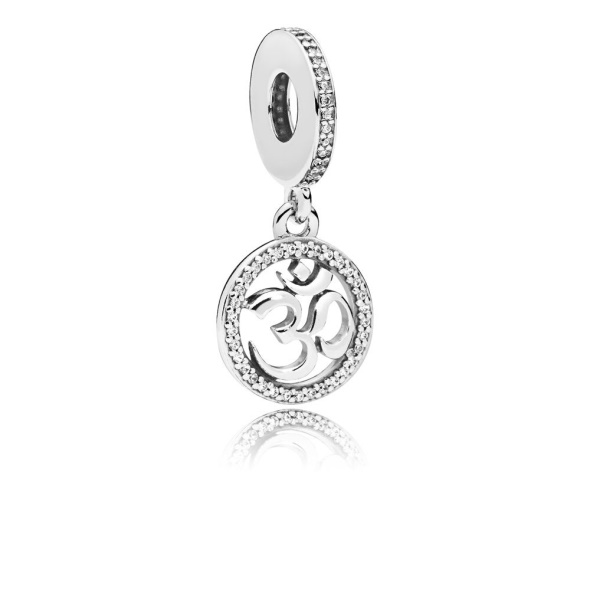 PANDORA Om Symbol Dangle Charm