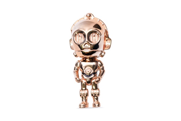 PANDORA Star Wars C3PO Black Enamel Charm