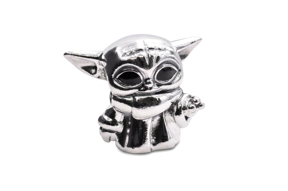 PANDORA Star Wars The Child Black Enamel Charm